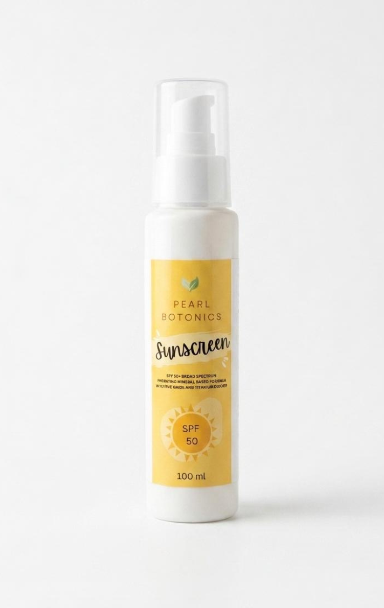Pearl Botanics Sunscreen SPF 50